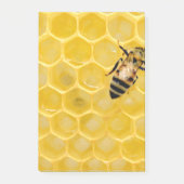 Bienen und Waben Post-it Klebezettel (Vorderseite)