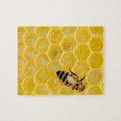 Bienen und Waben Puzzle (Horizontal)
