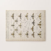 Bienen und Wespen von Cameron 1883-1890 Puzzle (Horizontal)
