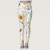 Bienen und Wildblumen, Leggings (Vorderseite)