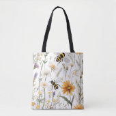 Bienen und Wildblumen, Tasche (Vorderseite)