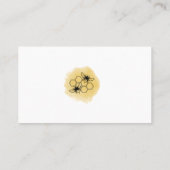 Bienen Visitenkarte (Rückseite)