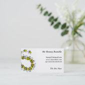 Bienen Visitenkarte (Stehend Vorderseite)