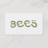 Bienen Visitenkarte (Rückseite)