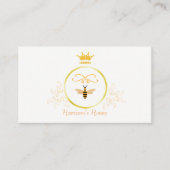 Bienen-Visitenkarte Visitenkarte (Vorderseite)