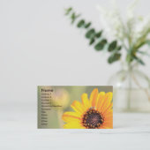 Bienen-Visitenkarte Visitenkarte (Stehend Vorderseite)