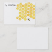 Bienen-Visitenkarte! Visitenkarte (Vorne/Hinten)
