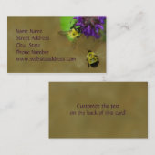 Bienen-Visitenkarte Visitenkarte (Vorne/Hinten)