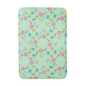 Bienen, Vögel und Blume Badematte (Vorderseite Vertikal)