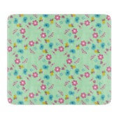 Bienen, Vögel und Blume Schneidebrett (Vorderseite)