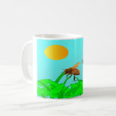 Bienen von drei kaffeetasse (Vorderseite Links)