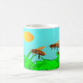 Bienen von drei kaffeetasse (Mittel)