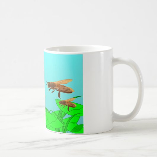 Bienen von drei kaffeetasse (Rechts)