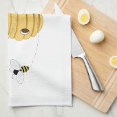 Bienen-Wächter Handtuch (Viertel Falte)