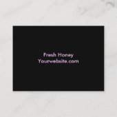 Bienen-Wächter-Visitenkarte Visitenkarte (Rückseite)