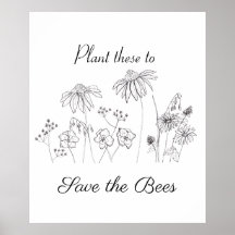 Bienen-Wildblumen gerettet