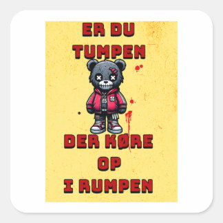 Bienenadler Quadratischer Aufkleber