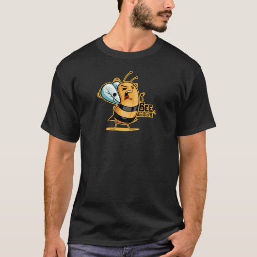 Bienenaggressiv T-Shirt (Vorderseite)