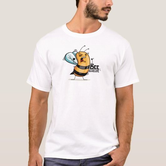 Bienenaggressiv T-Shirt (Vorderseite)