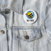 Bienenanfall Funny Insect Bee Pun Button (Beispiel)