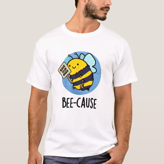 Bienenanfall Funny Insect Bee Pun T-Shirt (Vorderseite)