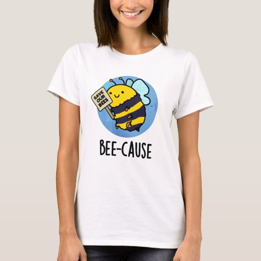 Bienenanfall Funny Insect Bee Pun T-Shirt (Vorderseite)