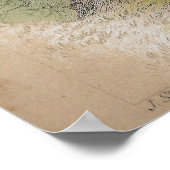 Bienenantiker Lithographiedruck Poster (Ecke)