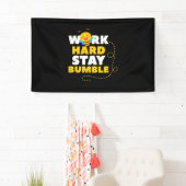 Bienenarbeit harte Bleibe Hummel Banner (Insitu)