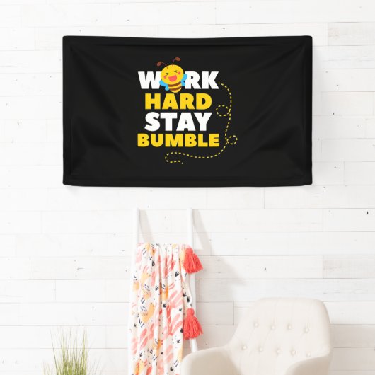 Bienenarbeit harte Bleibe Hummel Banner (Insitu)