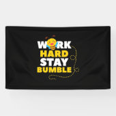 Bienenarbeit harte Bleibe Hummel Banner (Horizontal)
