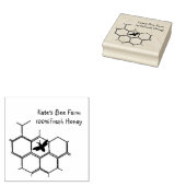 Bienenart-Briefmarke Gummistempel (Stempel)
