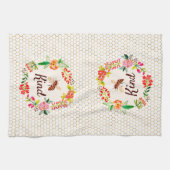 Bienenart Geschirrtuch (Horizontal)