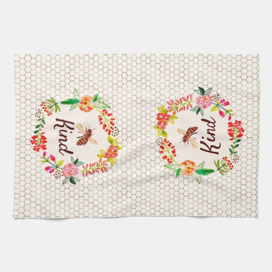 Bienenart Geschirrtuch (Horizontal)