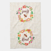 Bienenart Geschirrtuch (Vertikal)