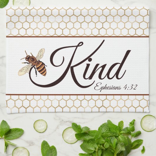 Bienenart Geschirrtuch (Gefaltet)