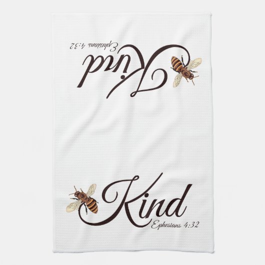 Bienenart Geschirrtuch (Vertikal)