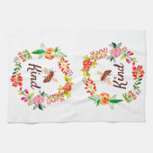 Bienenart Geschirrtuch (Horizontal)