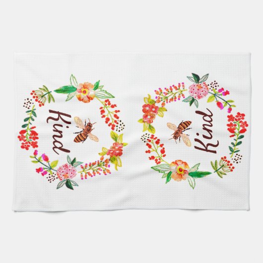 Bienenart Geschirrtuch (Horizontal)
