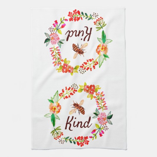 Bienenart Geschirrtuch (Vertikal)