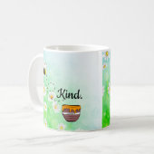 Bienenart-Honig Blumeninsekt-Cartoon Kaffeetasse (Vorderseite Links)