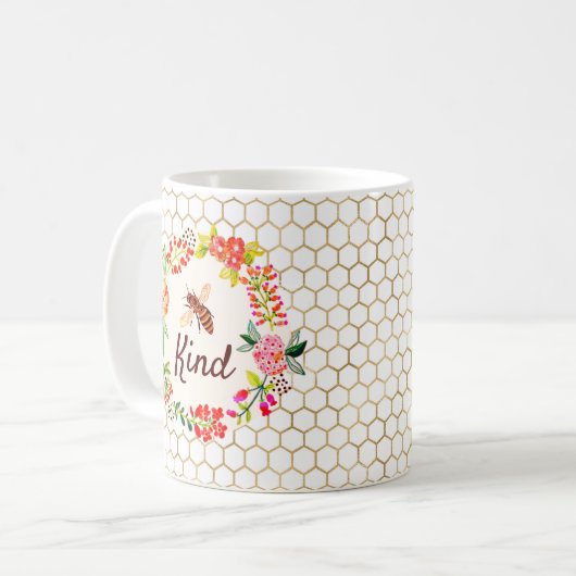 Bienenart Kaffeetasse (Vorderseite Links)