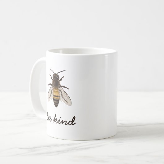 Bienenart Kaffeetasse (Vorderseite Links)