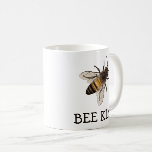 Bienenart Kaffeetasse (VorderseiteRechts)