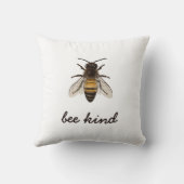 Bienenart Kissen (Rückseite)