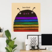 Bienenart Poster (Heimbüro)
