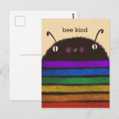 Bienenart Postkarte (Vorne/Hinten)