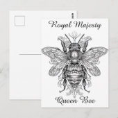 Bienenart Postkarte (Vorne/Hinten)