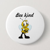 Bienenart-Schlüsselanhänger Button (Vorderseite)