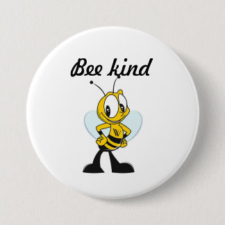 Bienenart-Schlüsselanhänger Button