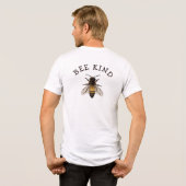 Bienenart Tri-Blend Shirt (Rückseite voll)